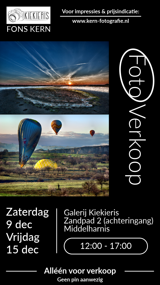 Poster fotoverkoop